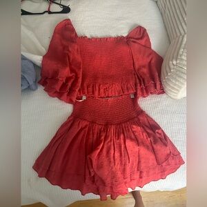 Coral planet blue set